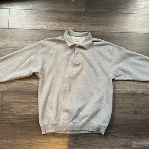 Tna Cozy Fleece Polo Sweatshirt